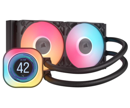 Wentylator Corsair iCUE LINK TITAN 240 RX LCD 2x120mm